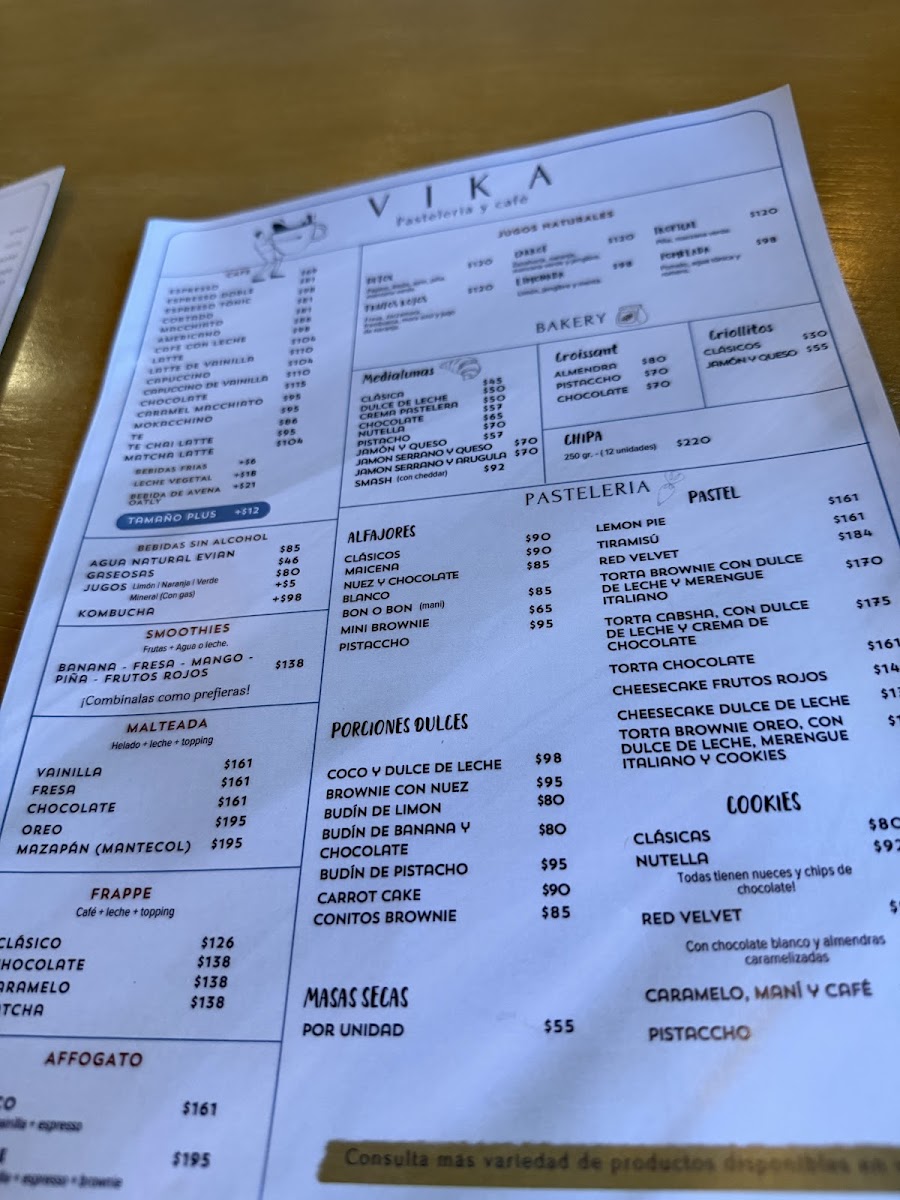 Vika café Menu - Image 6